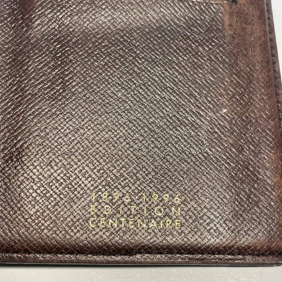 Louis Vuitton Ebene Damier Centaire Edition Vintage Wallet - Picture 7 of 11